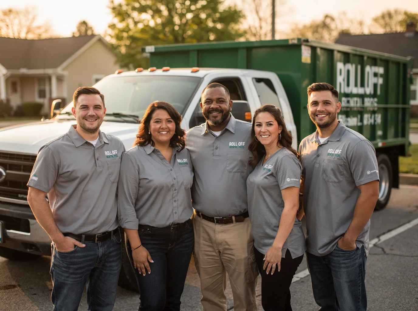 Roll Off Dumpster Rental company in Holly Springs, NC